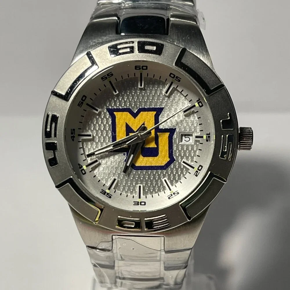 Marquette Golden Eagles NCAA Stainless-Steel Watch by Fossil NEW (RARE)